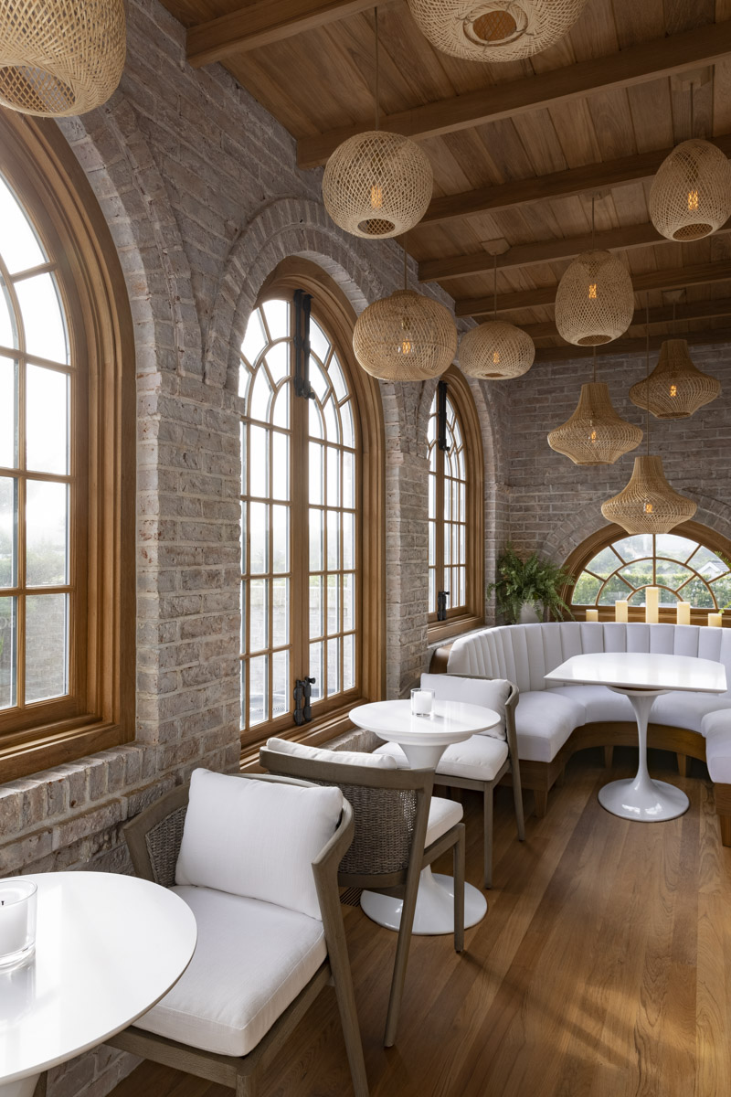 Photo of construction by Ronald Webb Builder.